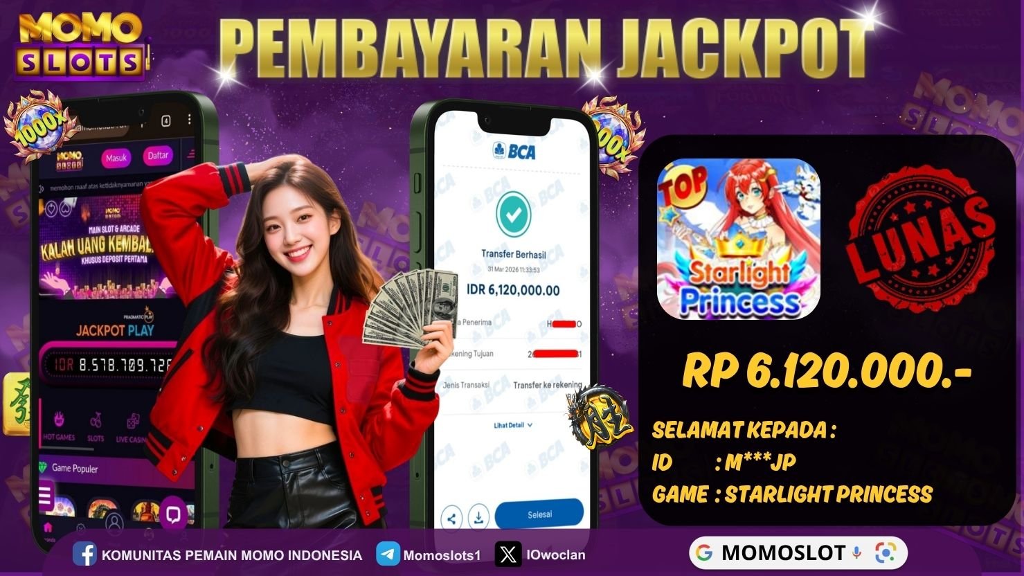 MOMOSLOTS JACKPOT SLOT STARLIGHT PRINCESS